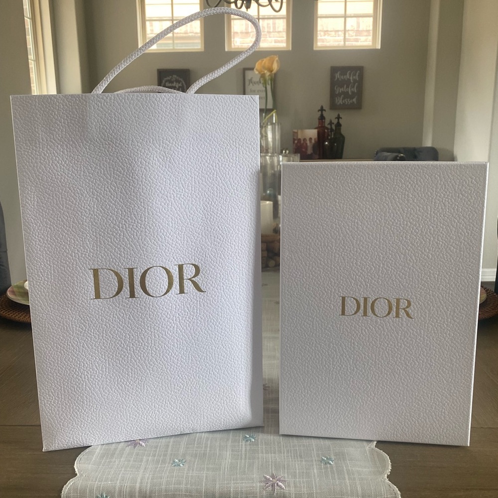 Original white Dior paper. Bag Only.